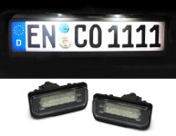 LED osvetlitev registrske tablice z ohišjem Mercedes