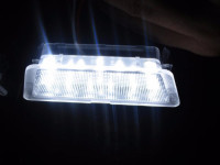 LED osvetlitev registrske tablice z ohišjem OPEL Calibra Astra G