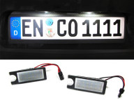 LED osvetlitev registrske tablice z ohišjem Volvo V70/XC70/S60/S80/XC9
