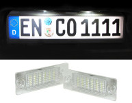 LED osvetlitev registrske tablice z ohišjem VW Passat, Touran, Caddy,