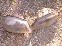 seat ibiza 2007 žarometi spredaj žaromet prednji spredaj luč levo desn