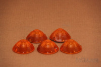 Več stekel prednjega smernika, oranžno, Zastava 750