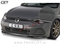 VW Golf 8 / CD (20- ) / podaljšek sprednjega odbijača / črni (mat)