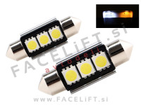 VW Passat 3BG 00-05 LED žarnice za osvetlitev registrske tablice