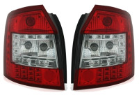 Zadnje LED luči Audi A4 8E Avant 01-04 rdečo-bele