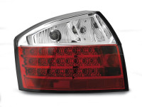 Zadnje LED luči Audi A4 8E Limo 00-04 rdečo-bele V3