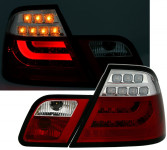 Zadnje LED luči BMW 3 E46 Coupe 03- rdečo-bele V1