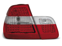 Zadnje LED luči BMW 3 E46 Limo 01-05 rdečo-bele V1