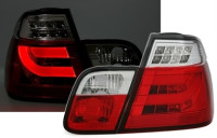 Zadnje LED luči BMW 3 E46 Limo 01-05 rdečo-bele V3