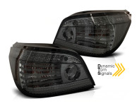 Zadnje LED luči BMW 5 E60 LCI Limo 07-10 smoke dinamični smernik