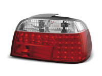 Zadnje LED luči BMW 7 E38 Limo 94-01 rdečo-bele