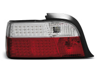 Zadnje LED luči BMW E36 Coupe/Cabrio 90-99 rdečo-bele V3