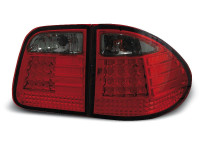 Zadnje LED luči Mercedes E W210 Kombi 95-02 rdeče-smoke