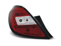 Zadnje LED luči Opel Corsa D 06- rdečo-bele V1