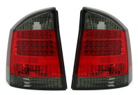 Zadnje LED luči Opel Vectra C 02-08 rdeče-smoke