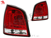 Zadnje LED luči rdeče bele VW Polo 9N 01-05