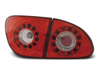 Zadnje LED luči Seat Leon 99-04 rdečo-bele V1