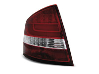 Zadnje LED luči Škoda Octavia II Liftback 04- rdečo-bele