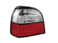 Zadnje LED luči VW Golf 3 91-97 rdečo-bele V1