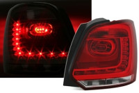 Zadnje LED luči VW Polo 6R 09-14 rdečo-bele V2