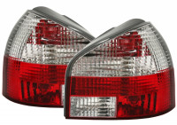 Zadnje lexus luči Audi A3 8L 96-03 rdeče-krom