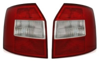 Zadnje lexus luči Audi A4 8E Avant 01-04 rdečo-bele