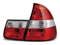 Zadnje lexus luči BMW 3 E46 Touring 99-05 rdečo-bele V1