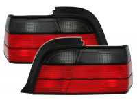 Zadnje lexus luči BMW E36 Coupe/Cabrio 92-99 rdečo-smoke
