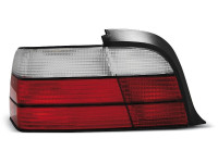 Zadnje lexus luči BMW E36 M3 Coupe/Cabrio 90-99 rdečo-bele