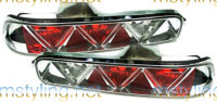 Zadnje lexus luči Honda Integra 94-01 krom V1