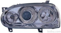 Žaromet Volkswagen Golf 3 91-98 krom angel eye