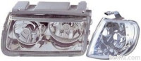 Žaromet Volkswagen Polo 95-99 krom + smerokazi