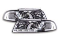 Žarometi Audi A4 B5 FL LED osvetlitev krom