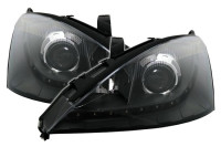 Žarometi Ford Focus 98-01 LED osvetlitev črni V2