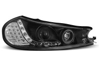 Žarometi Ford Mondeo 96-00 LED osvetlitev črni V1