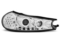 Žarometi Ford Mondeo 96-00 LED osvetlitev krom V1