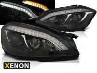 Žarometi Mercedes S W221 05-09 LED osvetlitev Xenon HID črni