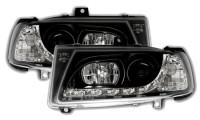 Žarometi Seat Ibiza Cordoba 93-99 LED osvetlitev črni