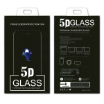 Zaščitno steklo 5D Glass (kaljeno steklo) za iPhone 6/6S Full Glue Bla