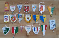 Rokometne zastavice 20 različnih klubi in zveze mali format