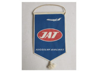 VINTAGE ZASTAVICA - JAT, JUGOSLOVANSKI AEROTRANSPORT, JUGOSLAVIJA