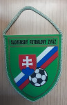 Vintage zastavica Nogometna zveza Slovaške 90x105mm Slovaška