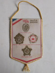 VINTAGE ZASTAVICA -JNA,PETA PROLETARSKA ČRNOGORSKA BRIGADA