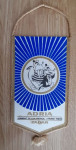 Vintage zastavica Sardine EVA Tovarna rib ADRIA Zadar 12x22cm