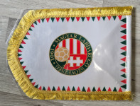 Zastava reprezentance Madžarske (Magyar labdarúgó szövetség, 23x31cm)