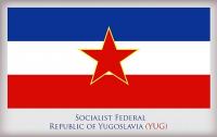 Zastava SFRJ - Jugoslavije -nepremočljiva