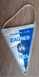 Zastavica Nogometni klub NK ZAGREB 1905 Hrvaška 95x135mm