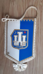 Zastavica Nogometni klub NK ZAGREB Hrvaška 8x14cm