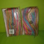 NOVE 2× Nitkaste zavese 90 × 245