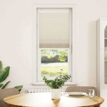 vidaXL Plise Zavesa velikost 50 x 150 cm Krem barva